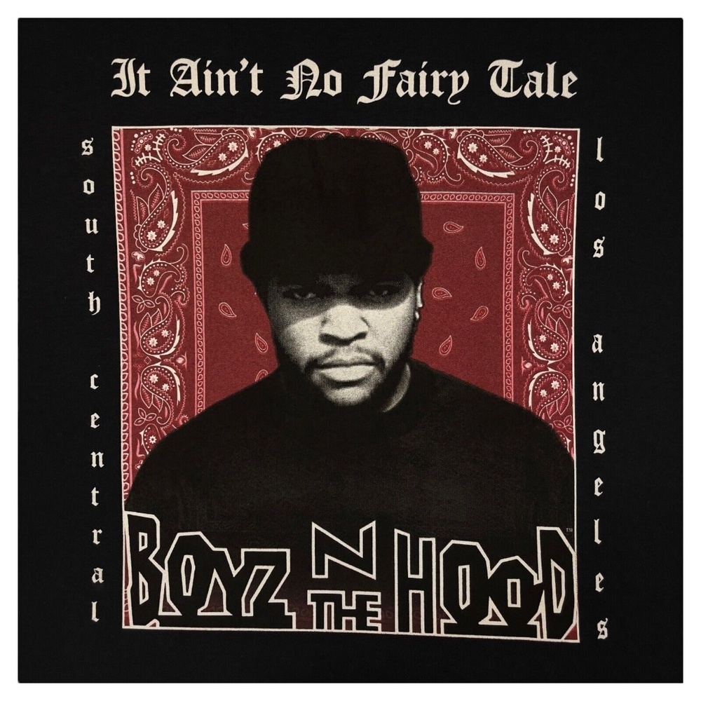 Boyz N The Hood Thirty Single Black T-Shirt Crew-Neck Mens XL